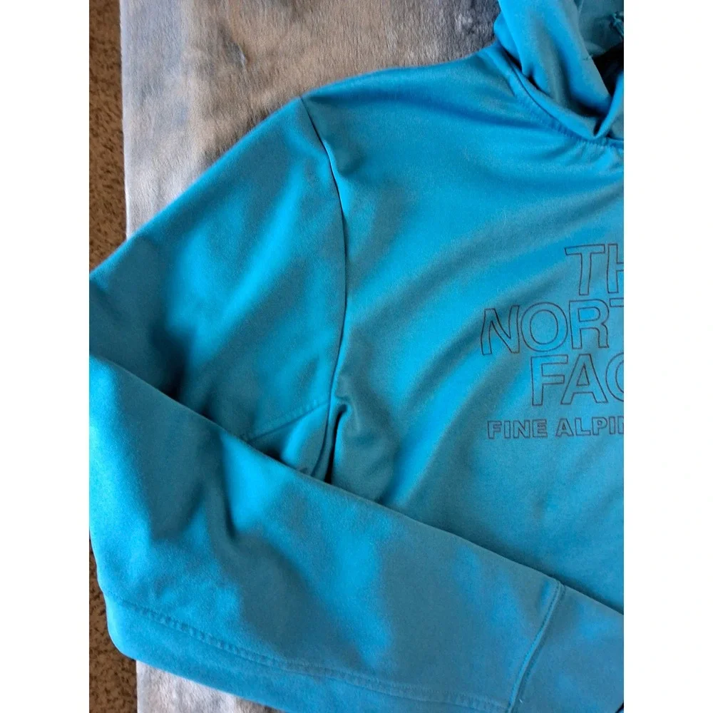 The‎ North Face Mens Blue Full Zip Hoodie Fine Alpine Equipment Fleece Jacket L
